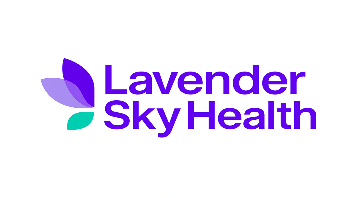 lavender sky health logo